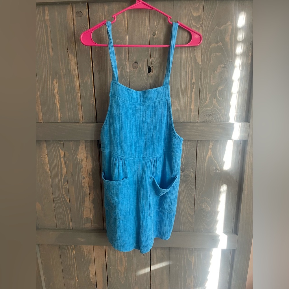 Blue romper